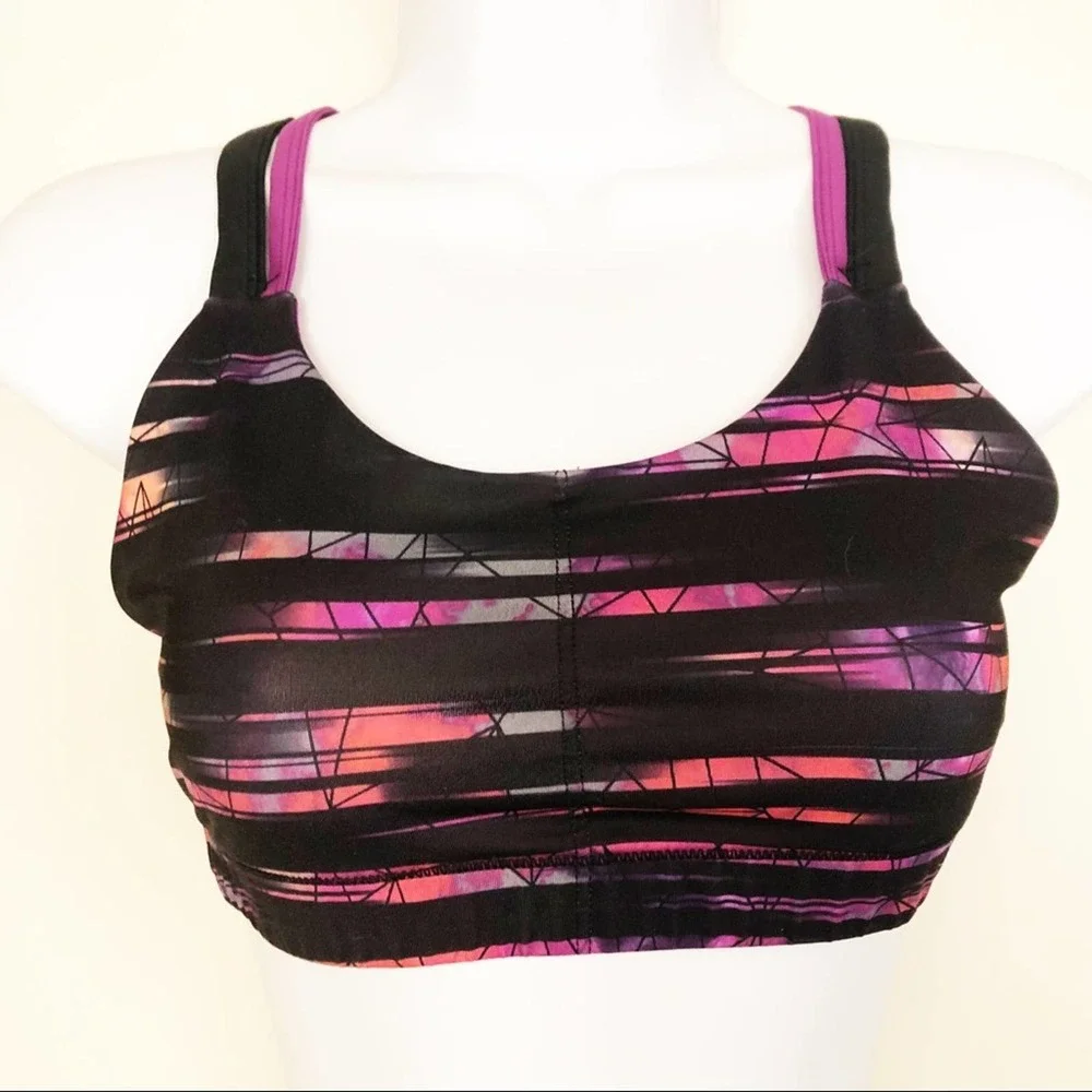 5/$25 Champion DuoDry Strappy Cross Back Sports Bra Women's Size Small - Picture 3 of 4